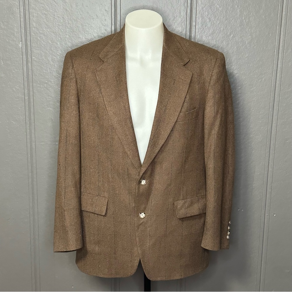 Vintage John Weitz Brown Sport Coat